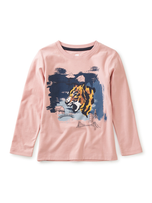 Tiger & Town Graphic Tee