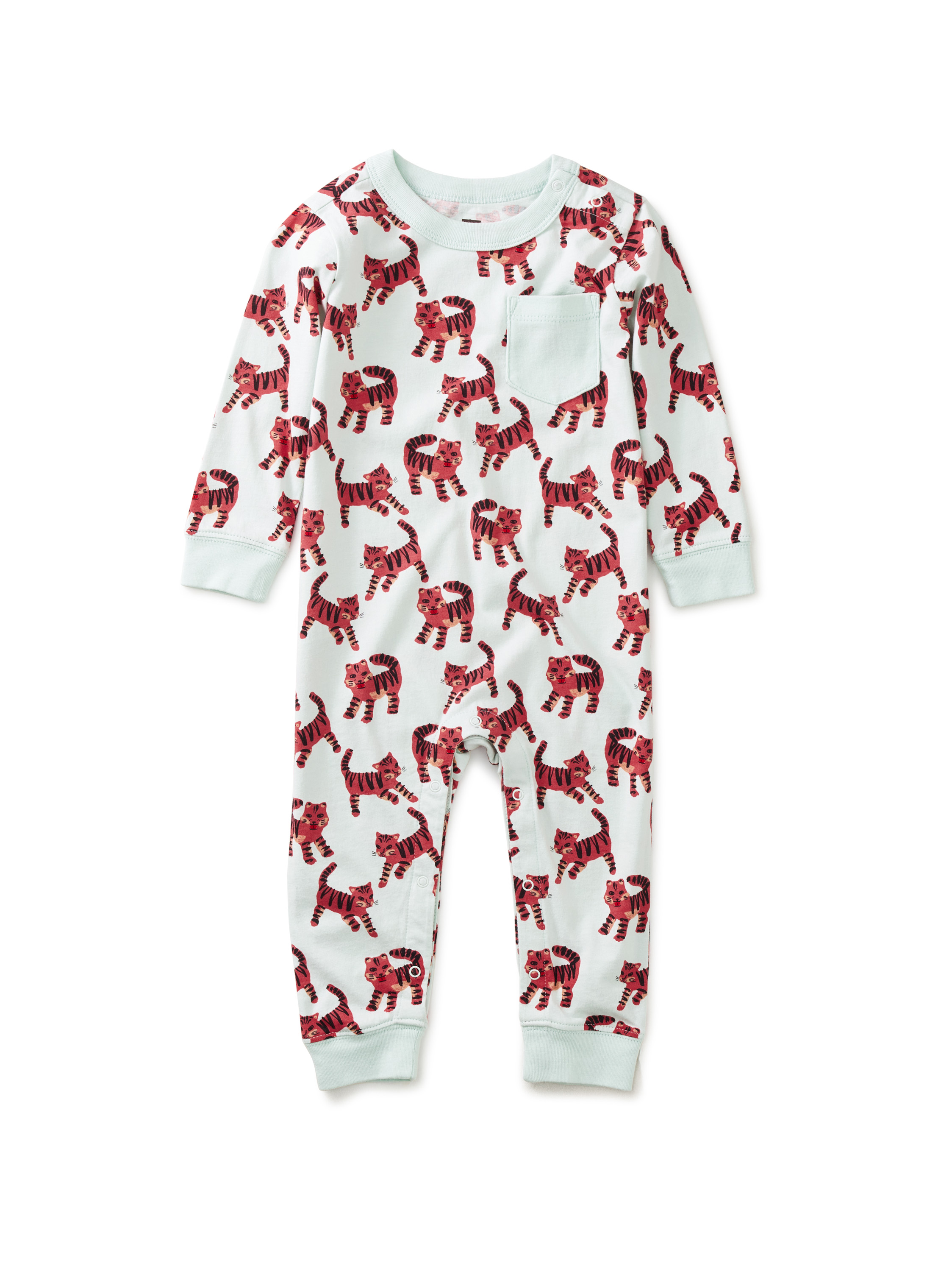 Pleated Baby Romper