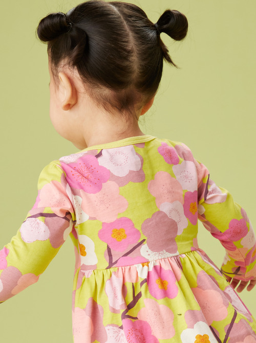 Long Sleeve Skirted Baby Dress