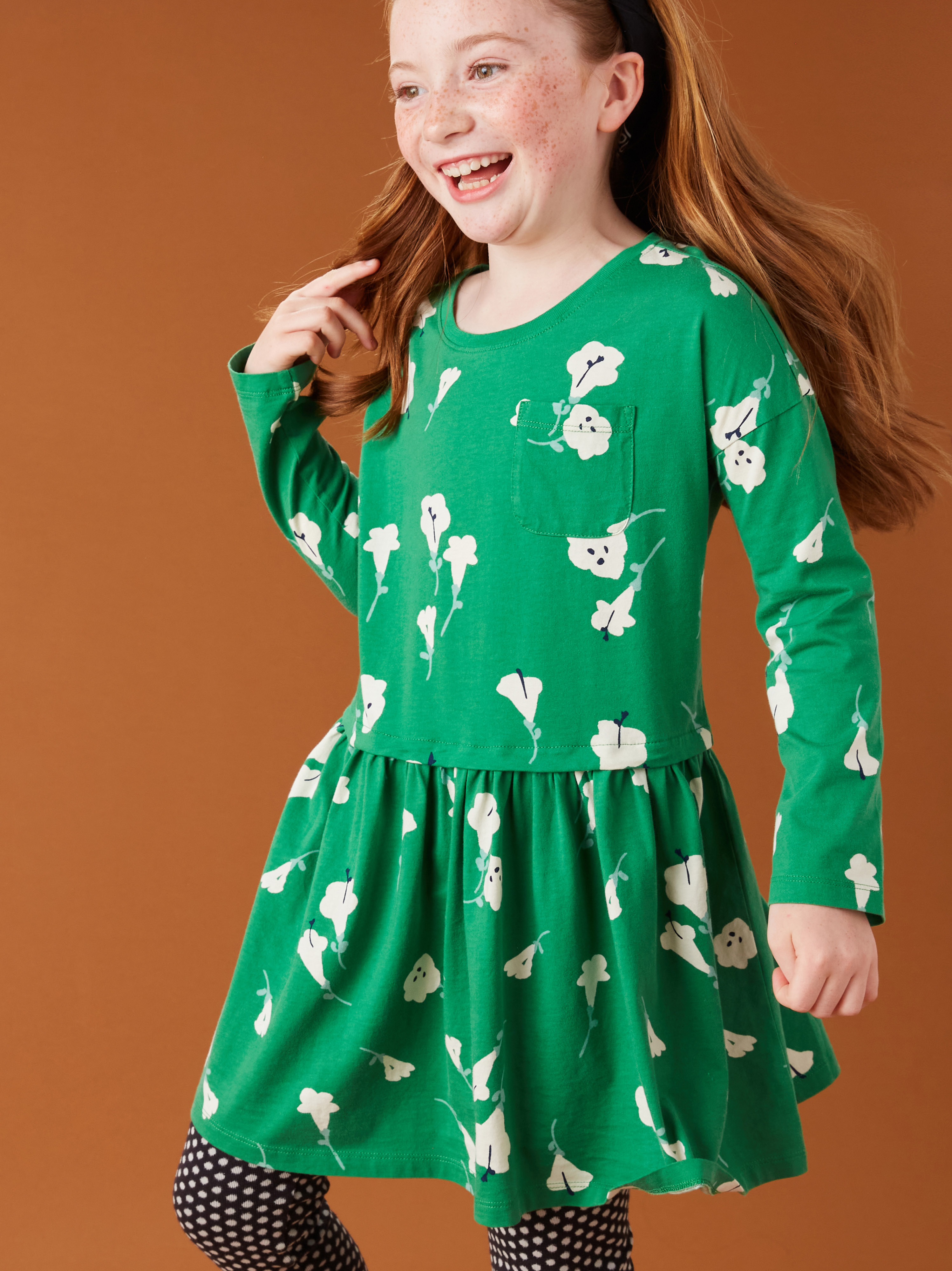 Printed Pocket Play Dress | Tea Collection