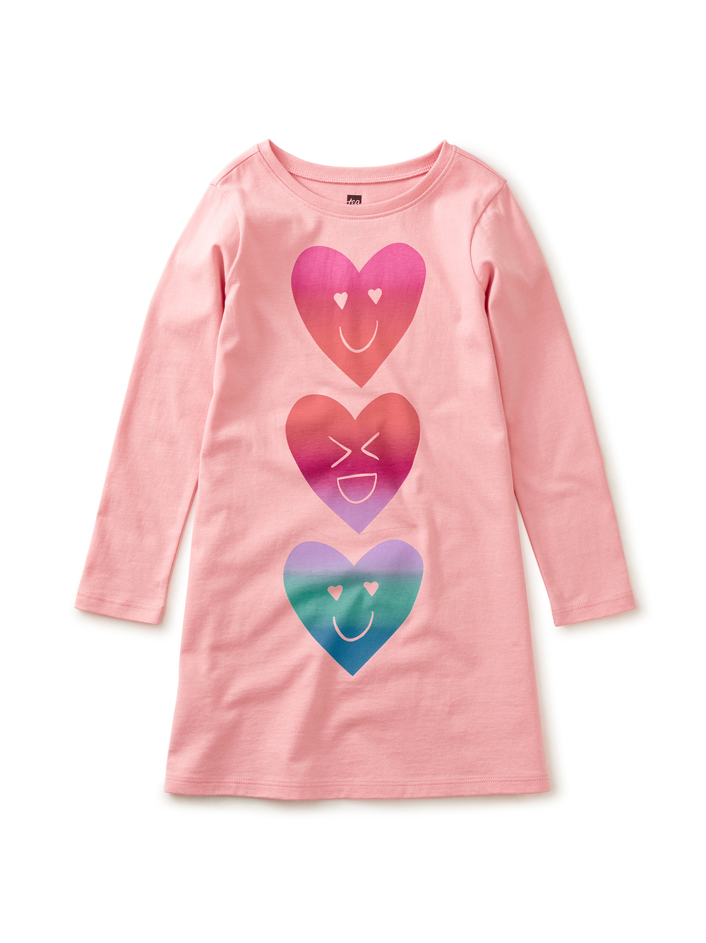 Happy Hearts T-Shirt Dress