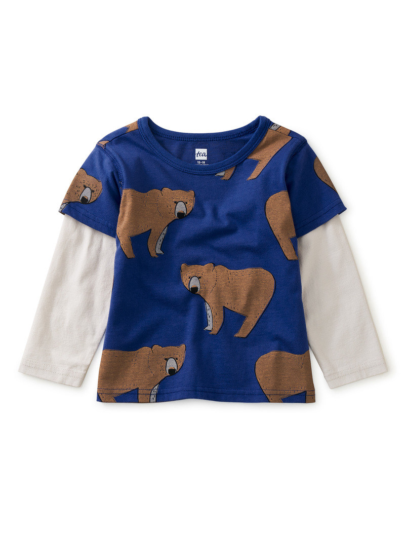 Layered Sleeve Baby Tee