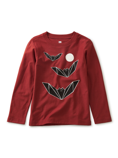 Origami Bats Glow Graphic Tee