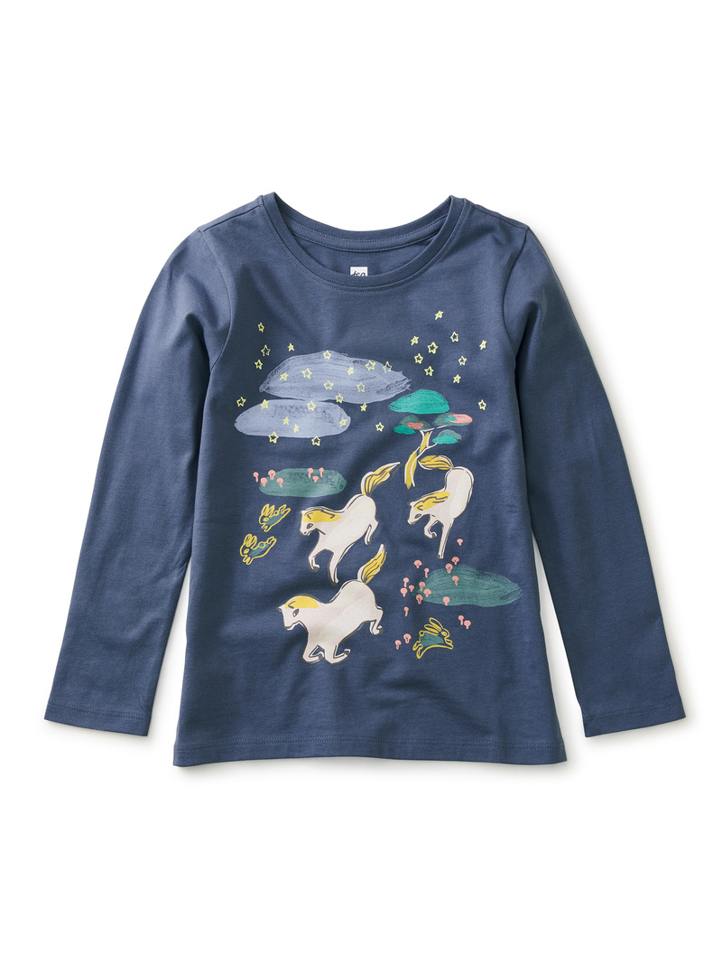 Wild Misaki Horses Graphic Tee