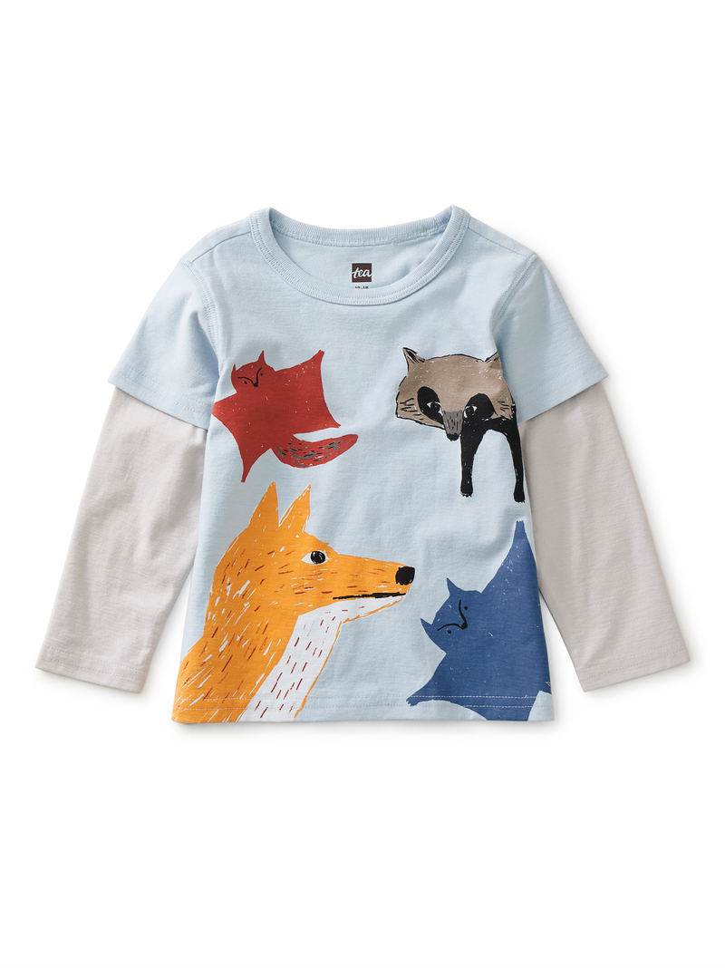 Animal Party Baby Graphic Tee