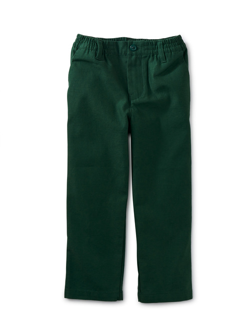Relaxed Twill Pants
