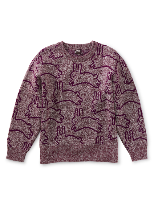 Bunny Hop Marled Tunic Sweater