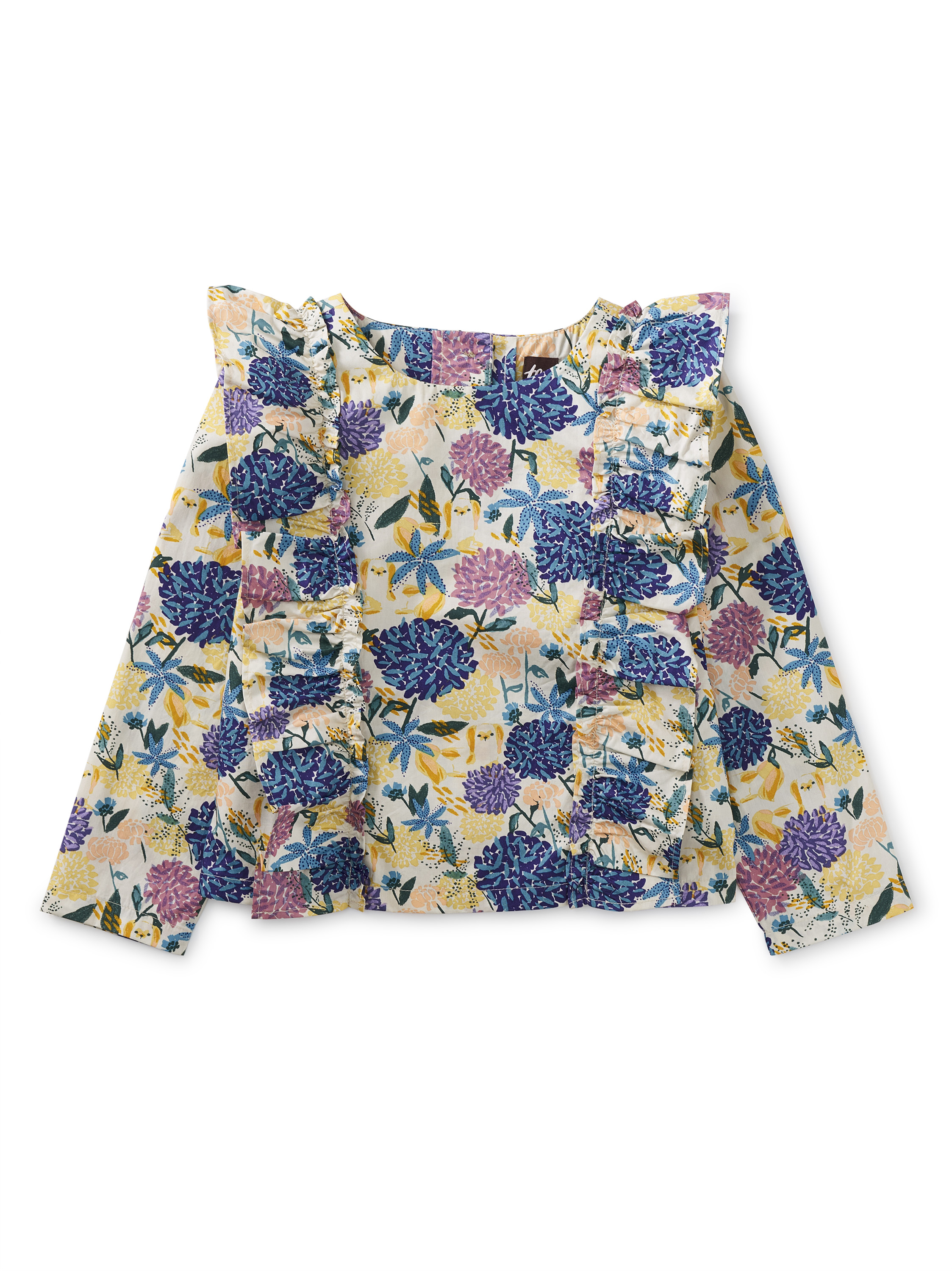 Printed Button Up Shirt Tea Collection