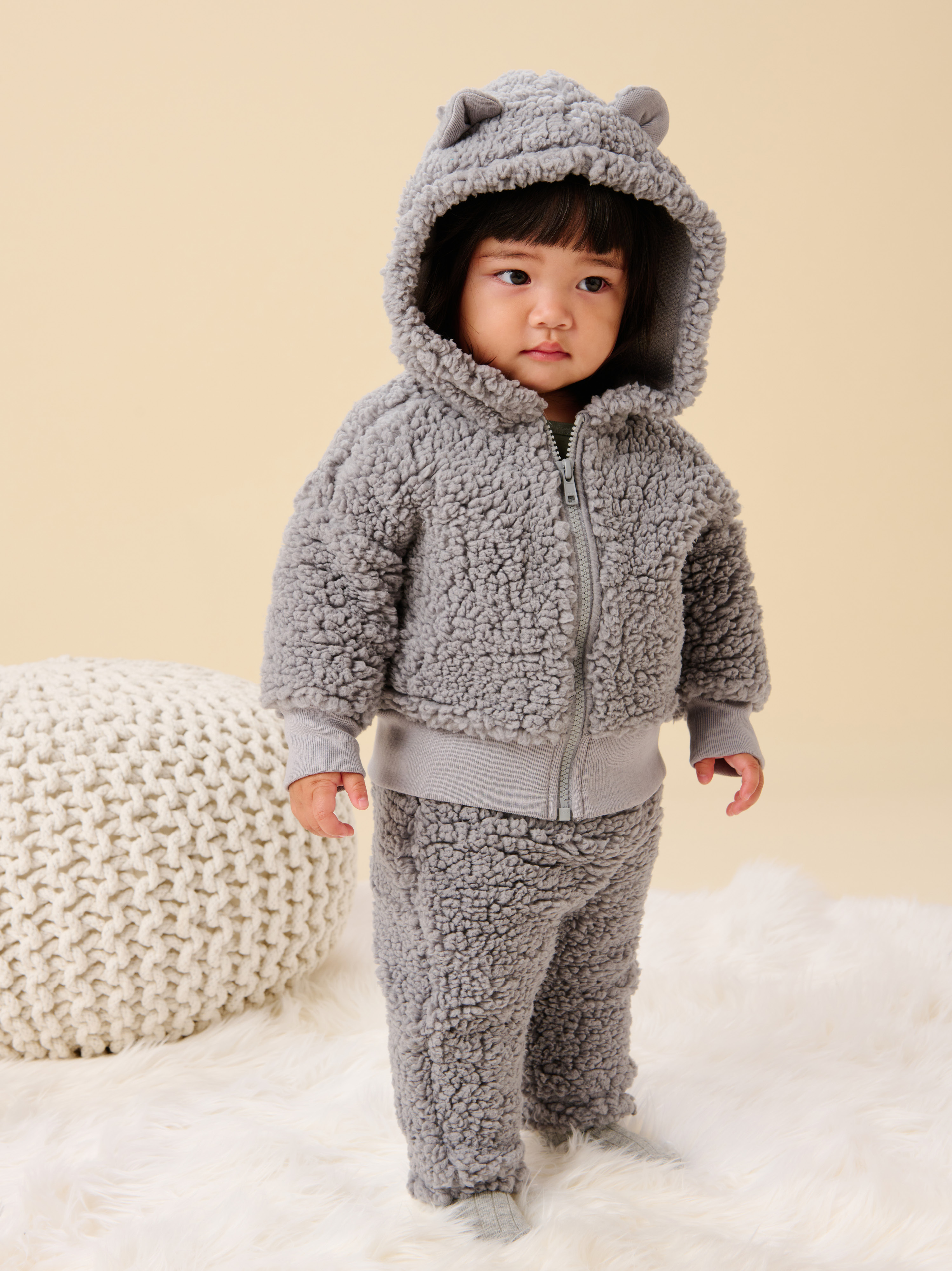 Teddy Fleece Baby Pants | Tea Collection