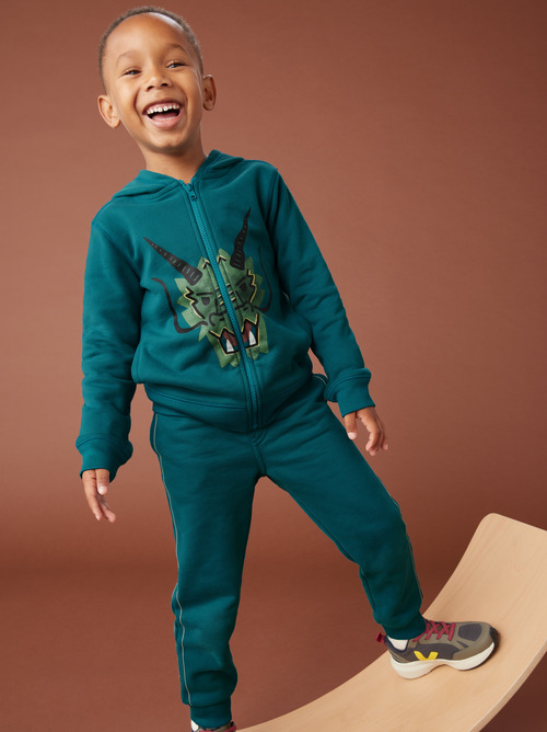 Dragon Hoodie & Side Stitch Joggers Set