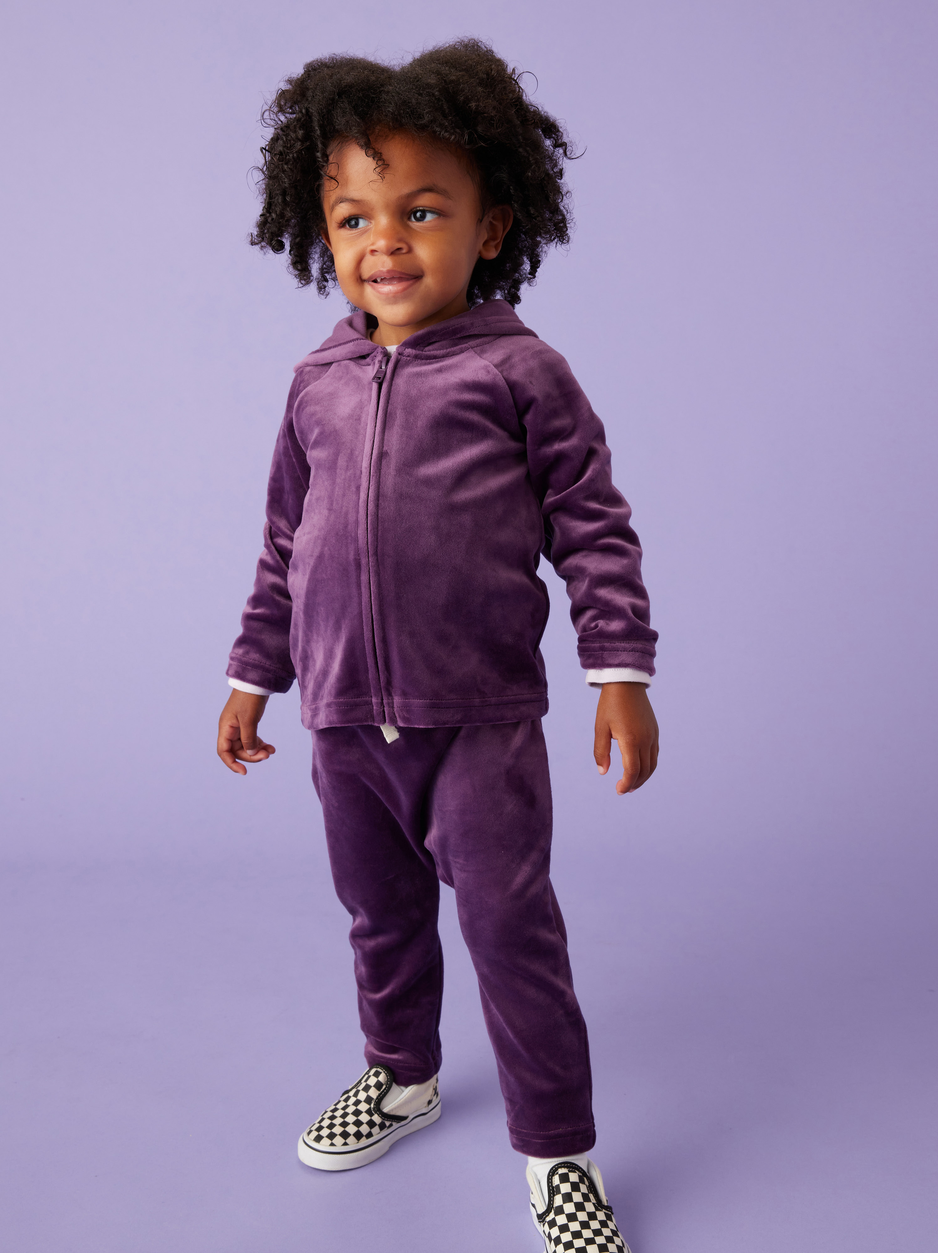 Very Velour Baby Joggers | Tea Collection