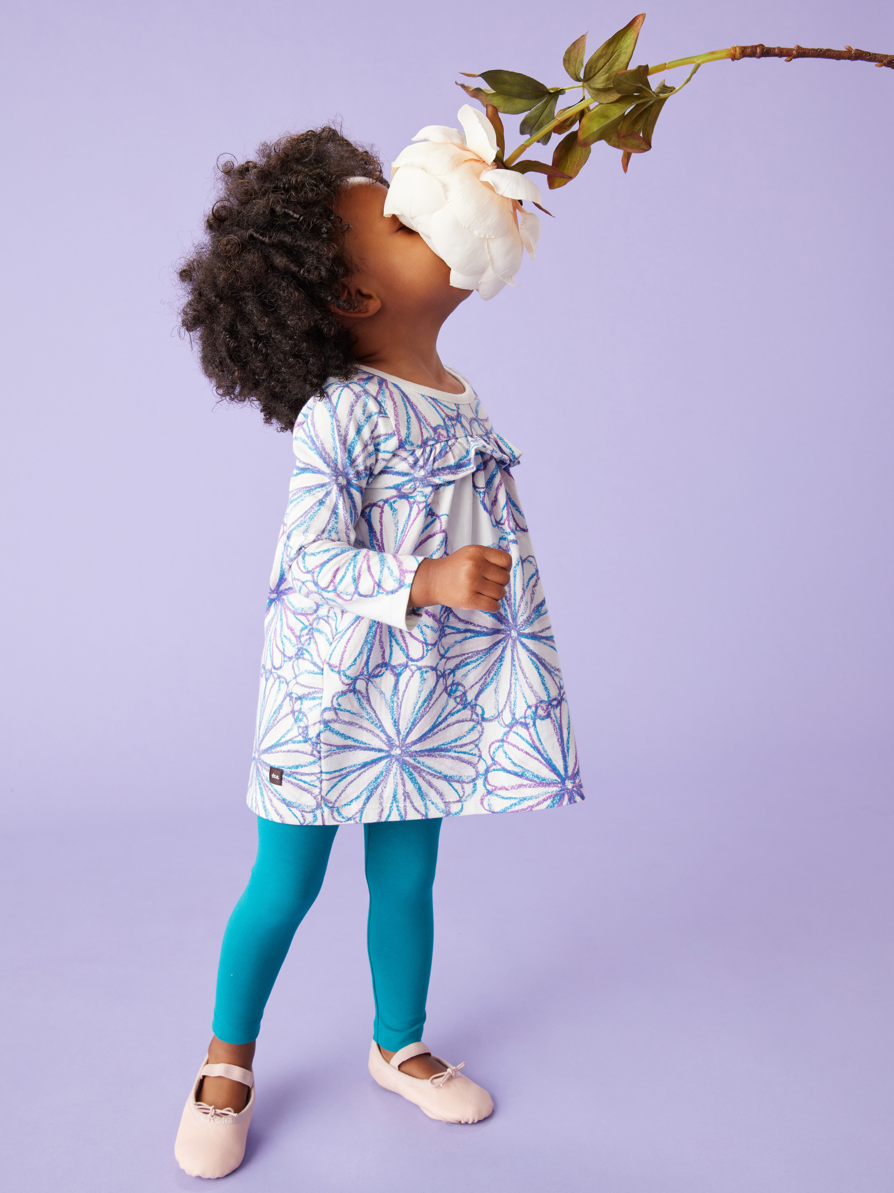 Ruffle Empire Baby Dress | Tea Collection