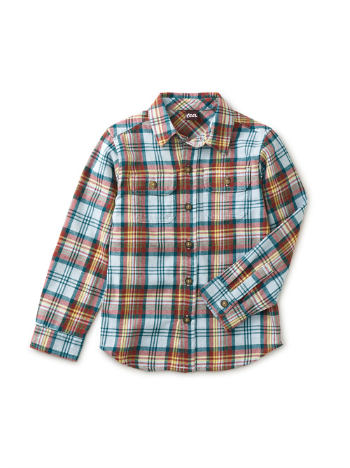 Flannel Button Up Shirt