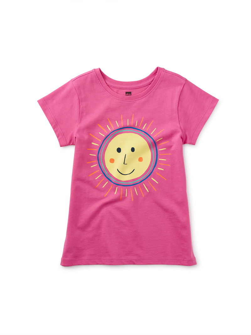 Smiley Sun Graphic Tee