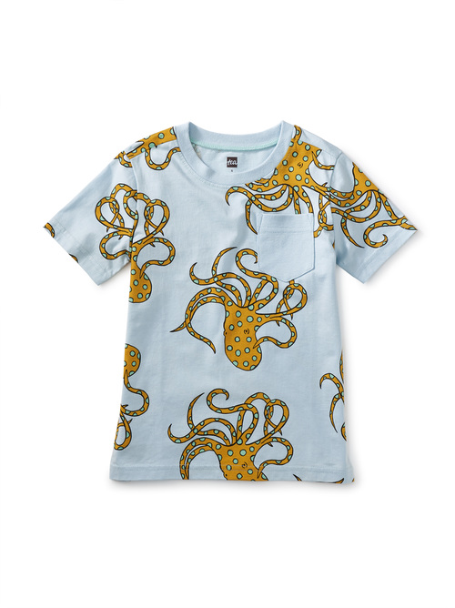 Printed Pocket Tee