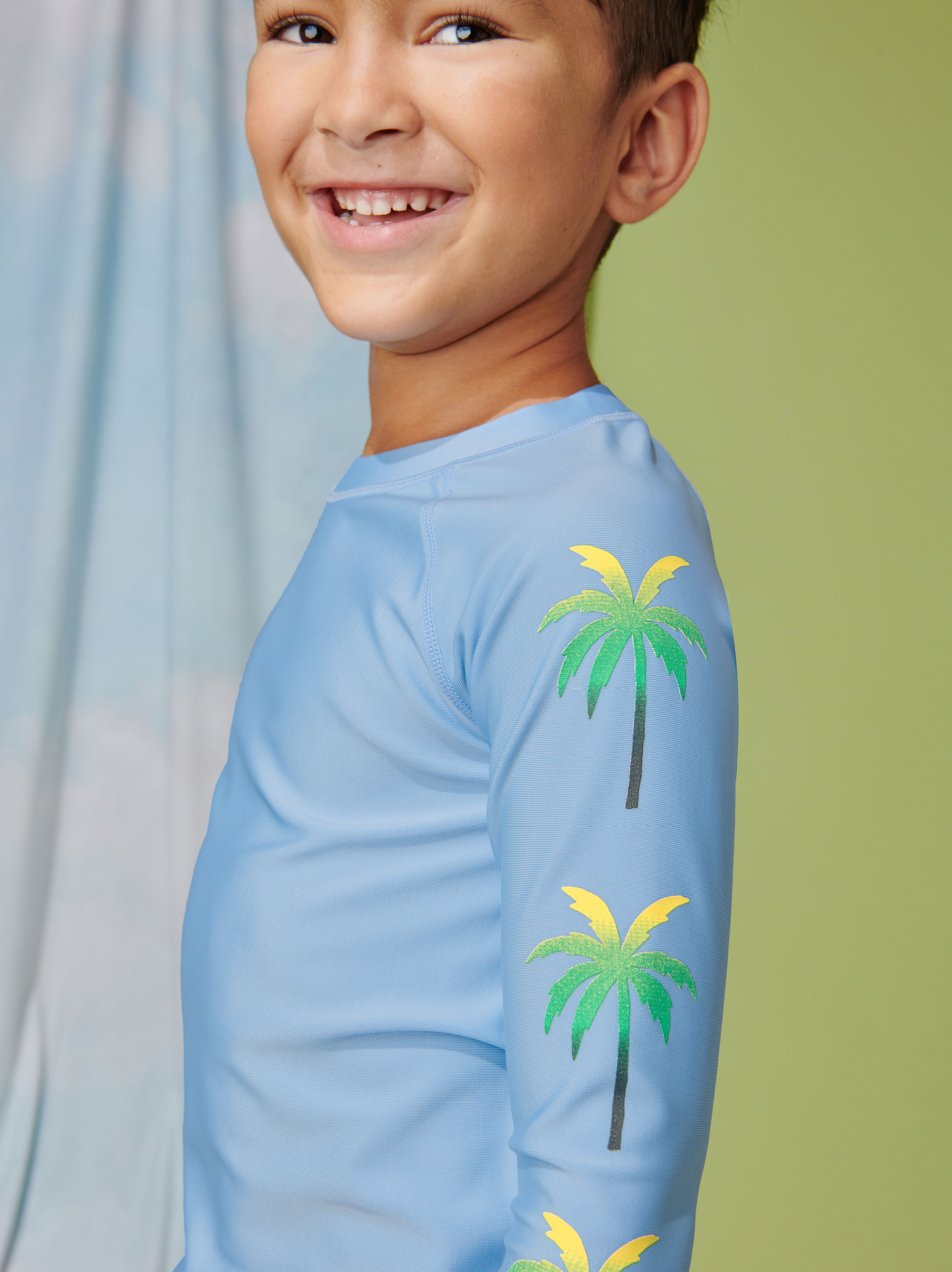 Long Sleeve Rash Guard Tea Collection