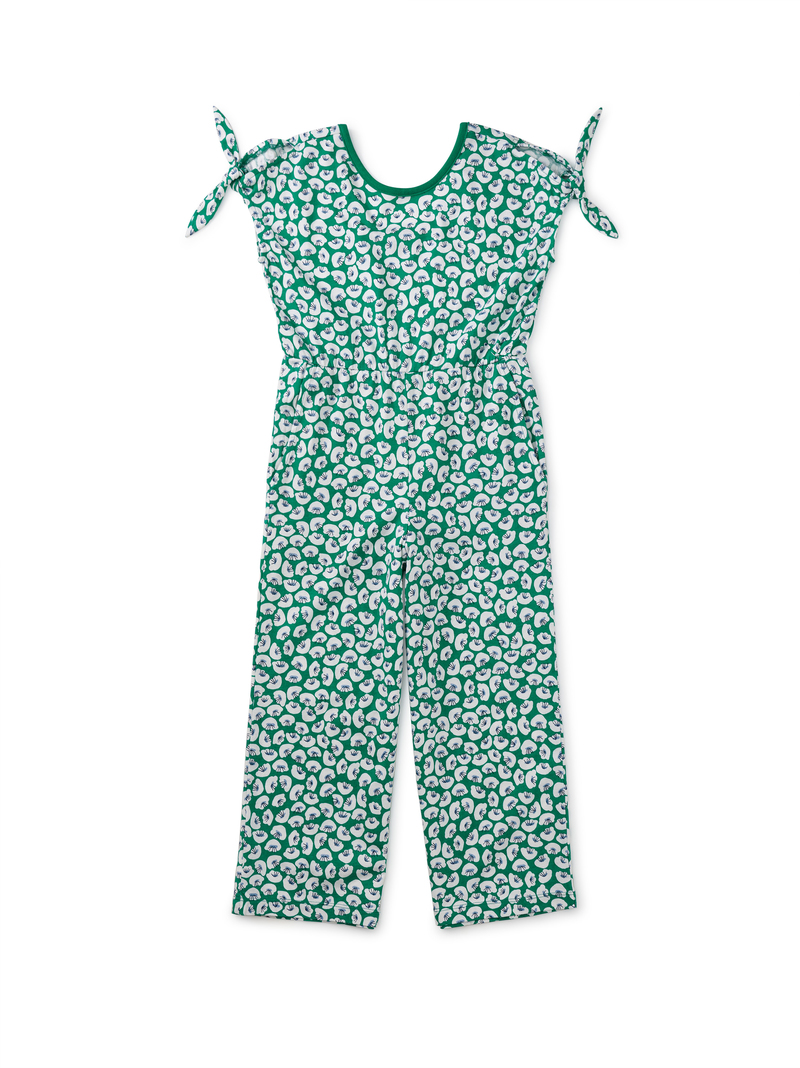 Tie Sleeve Jumpsuit