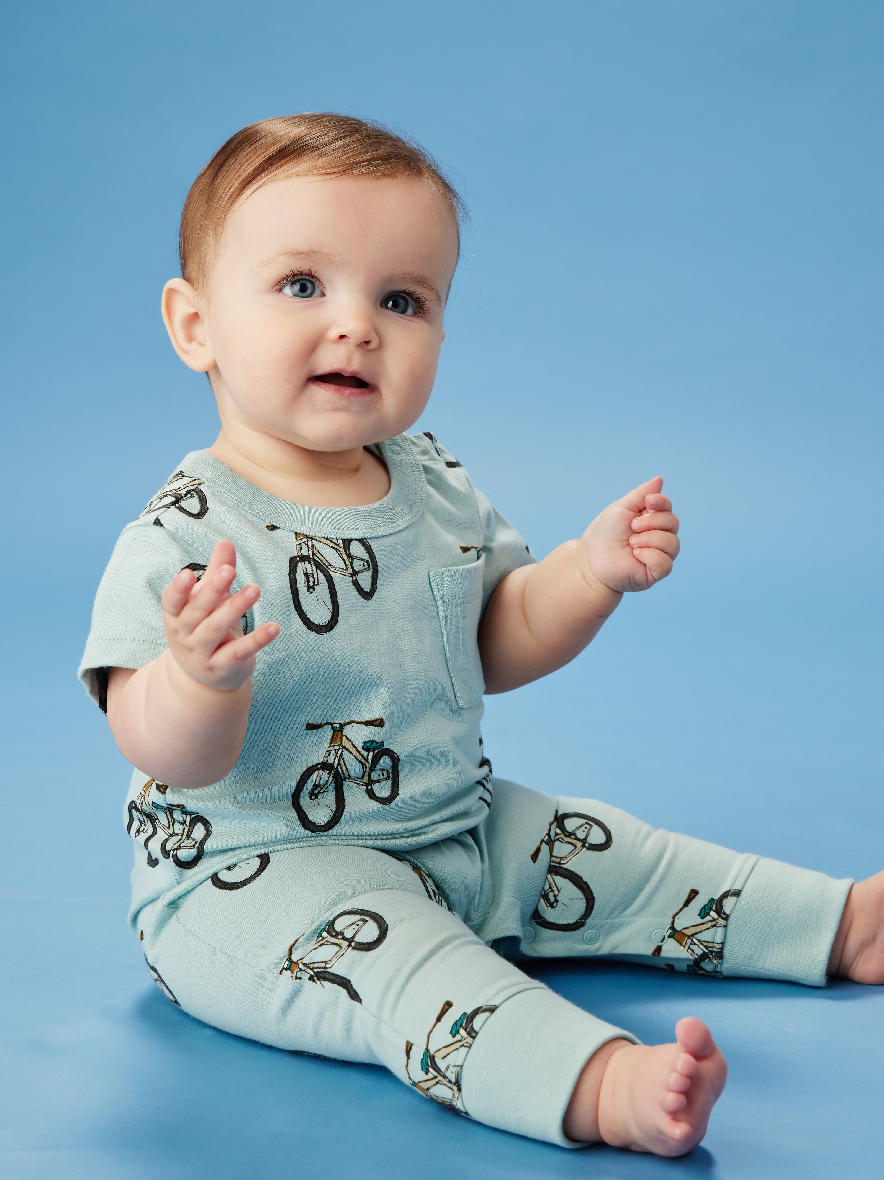 Pocket Baby Romper Tea Collection