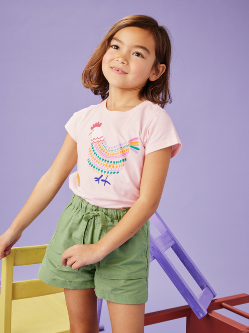 Rainbow Chicken Graphic Tee