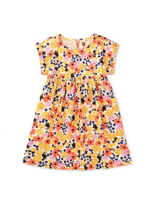 Short Sleeve Empire Dress