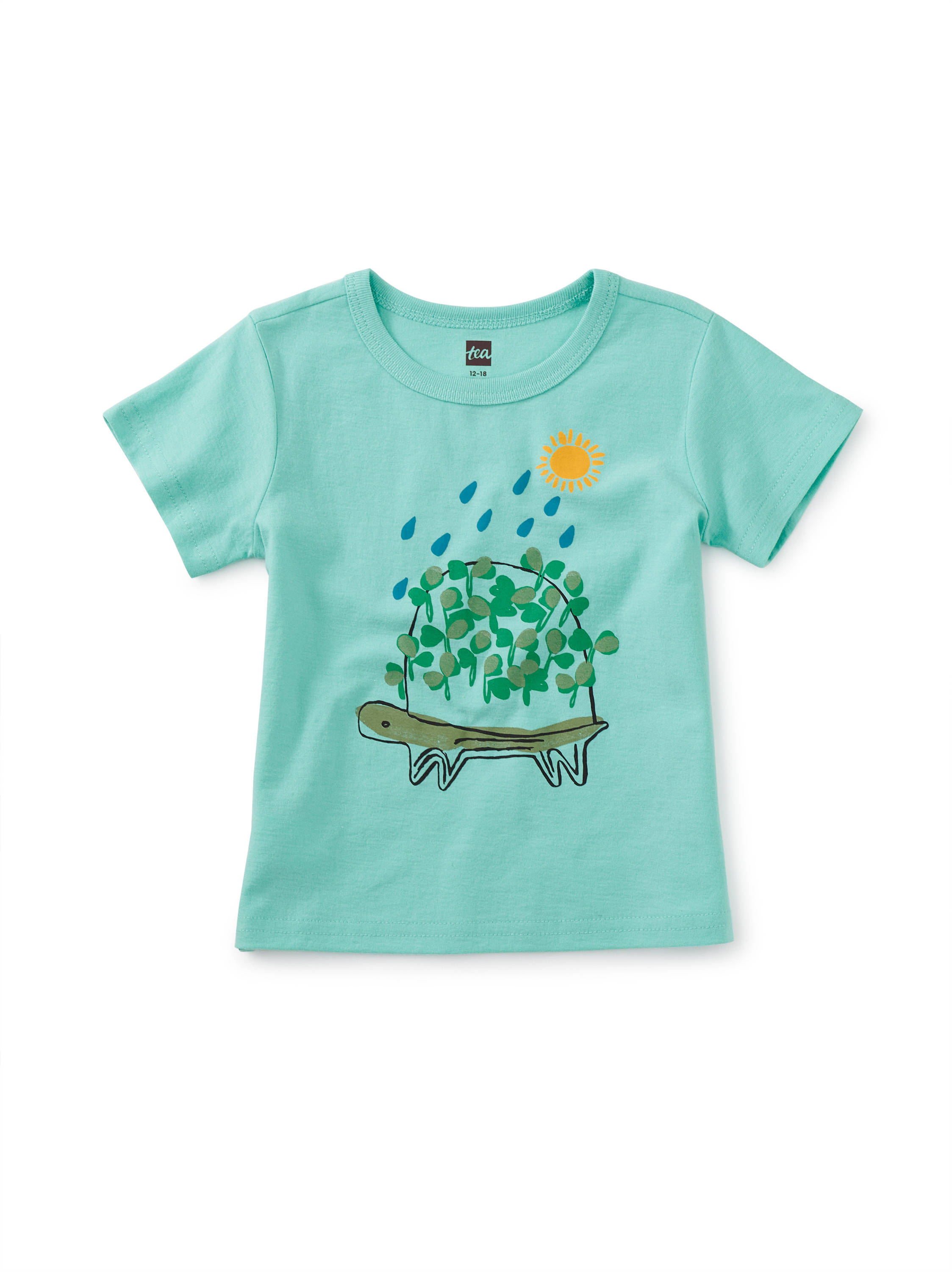 Chia Turtle Baby Graphic Tee Tea Collection