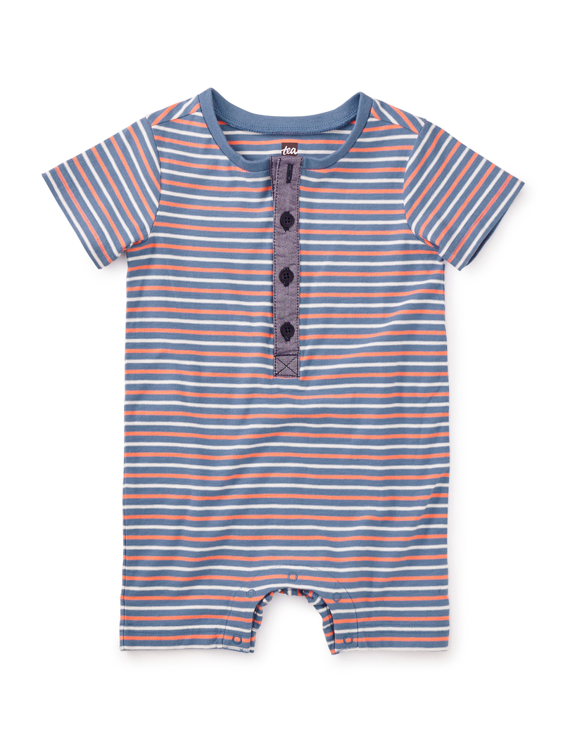 Henley Baby Romper