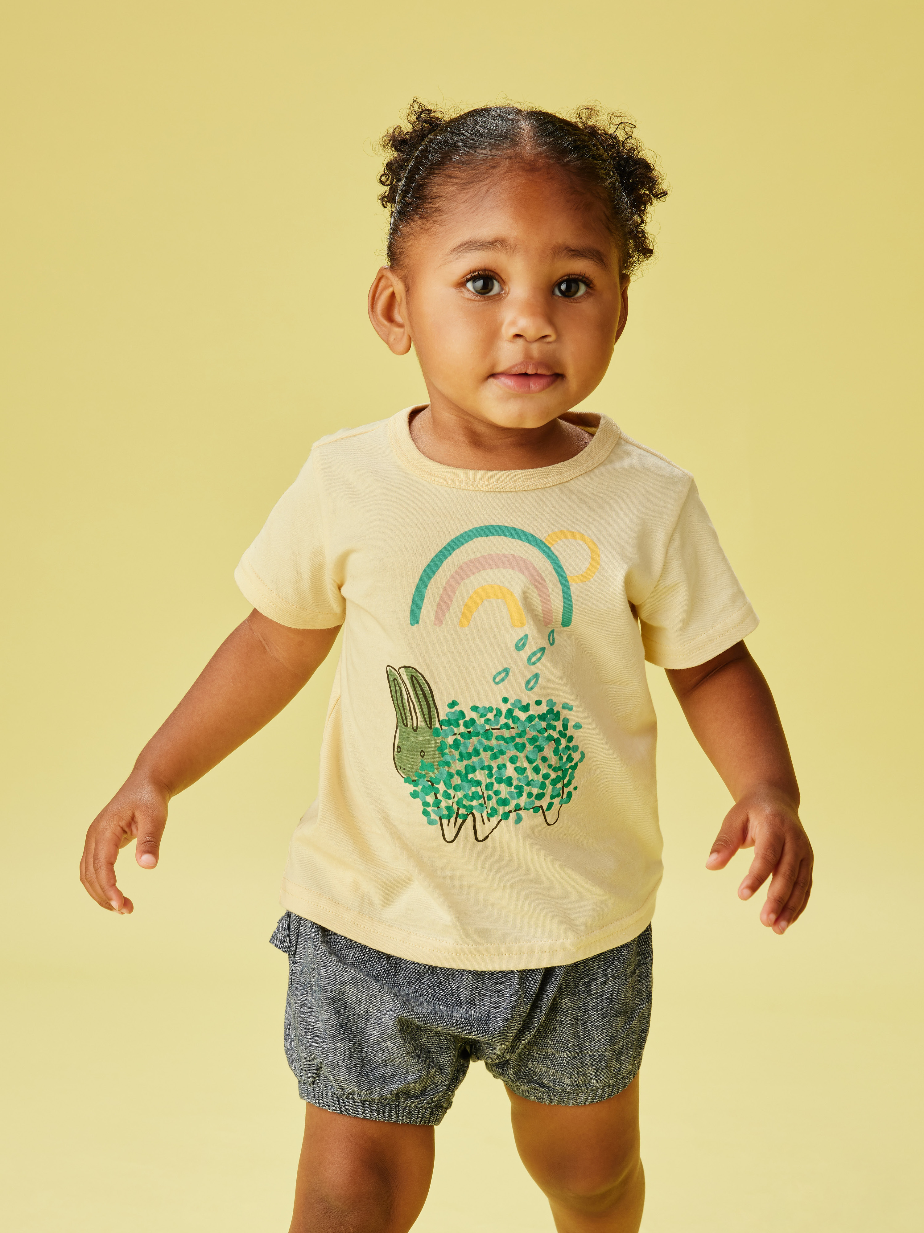 Chia Bunny Baby Graphic Tee Tea Collection