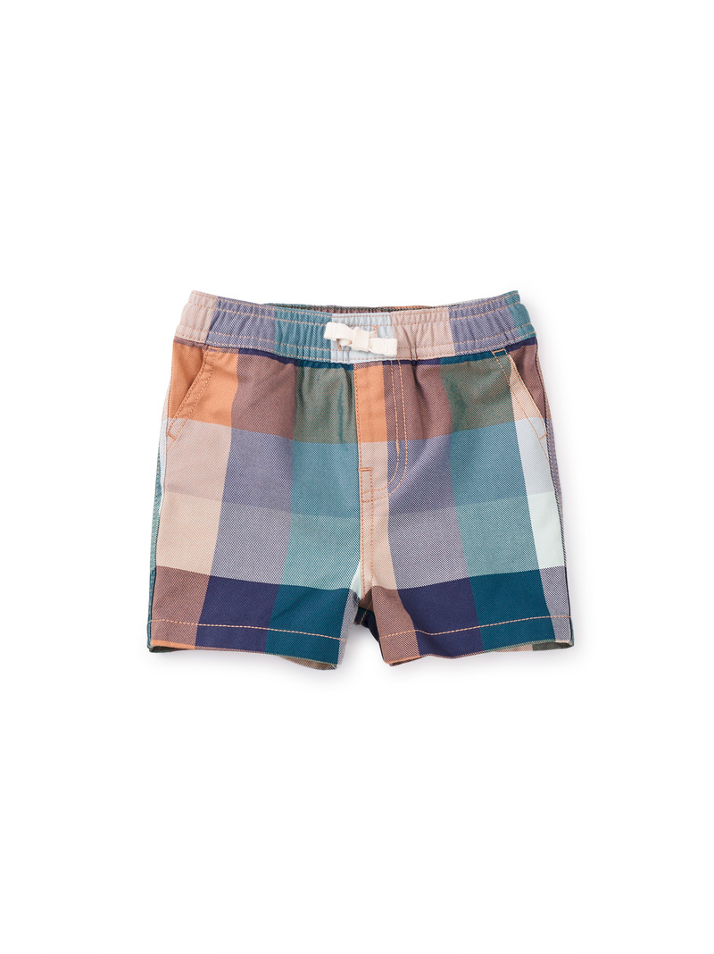 Baby Plaid Discovery Shorts