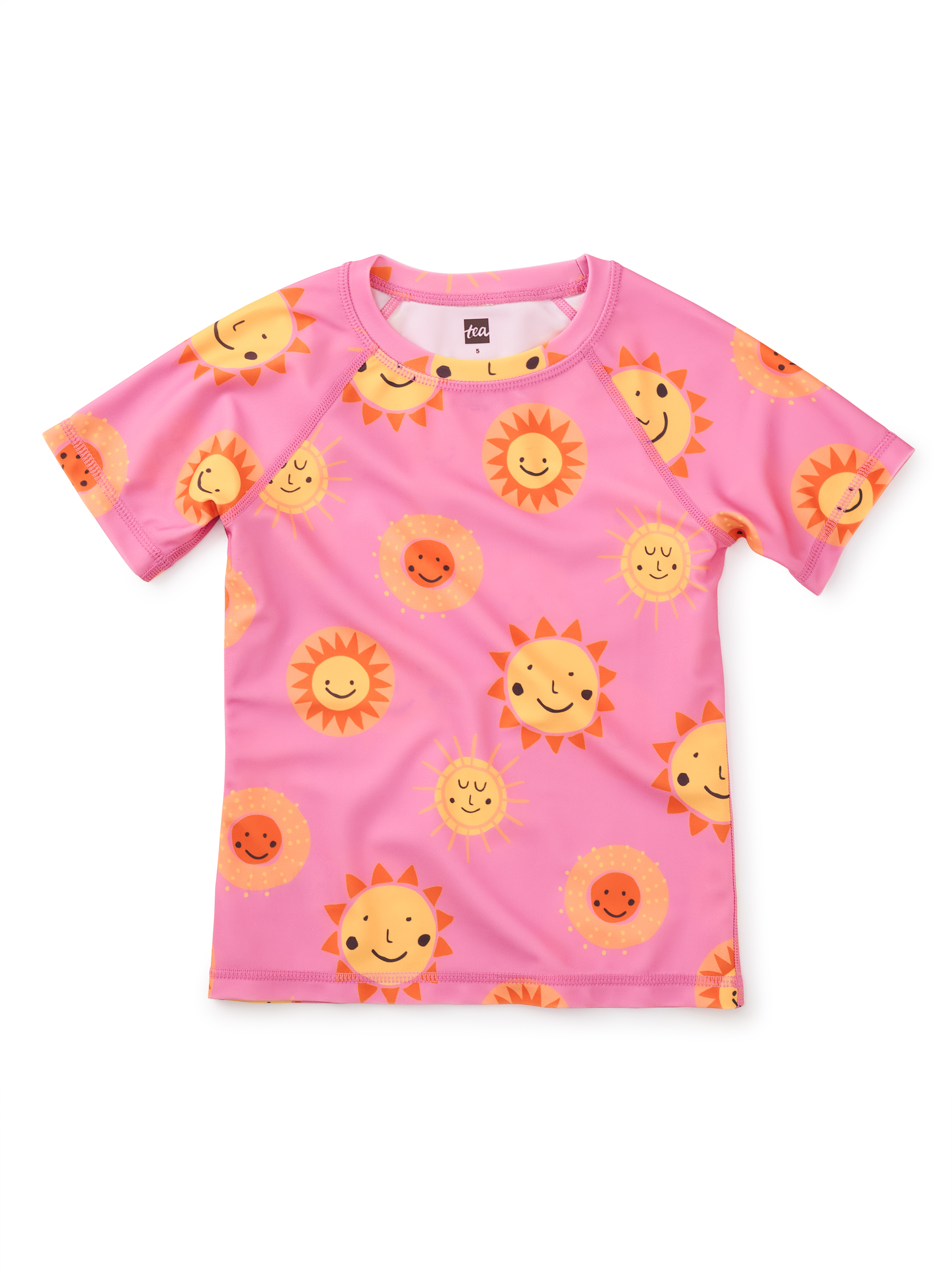 Short Sleeve Rash Guard Tea Collection