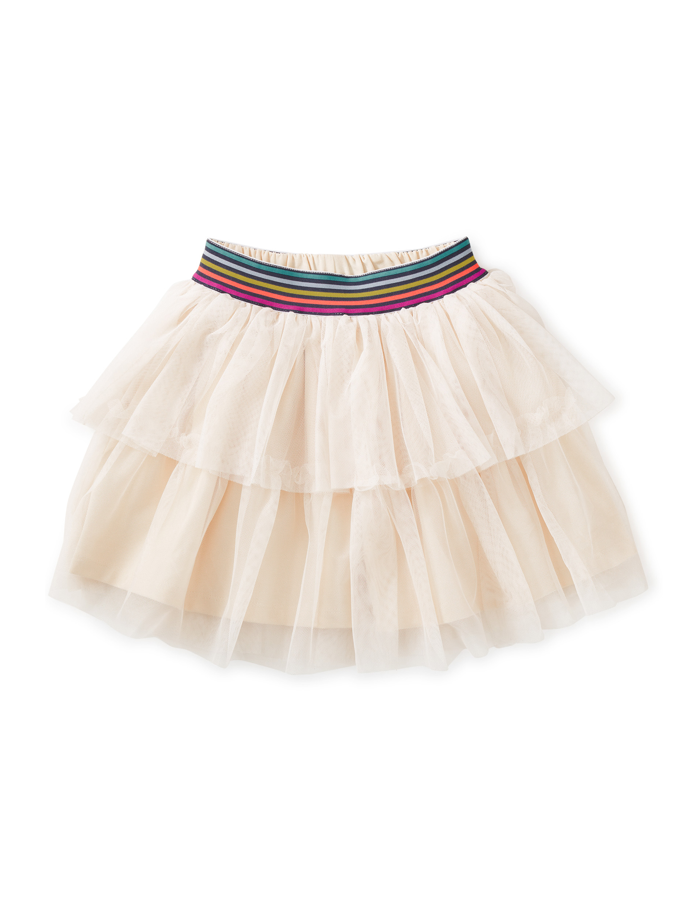Tiered new arrivals net skirt