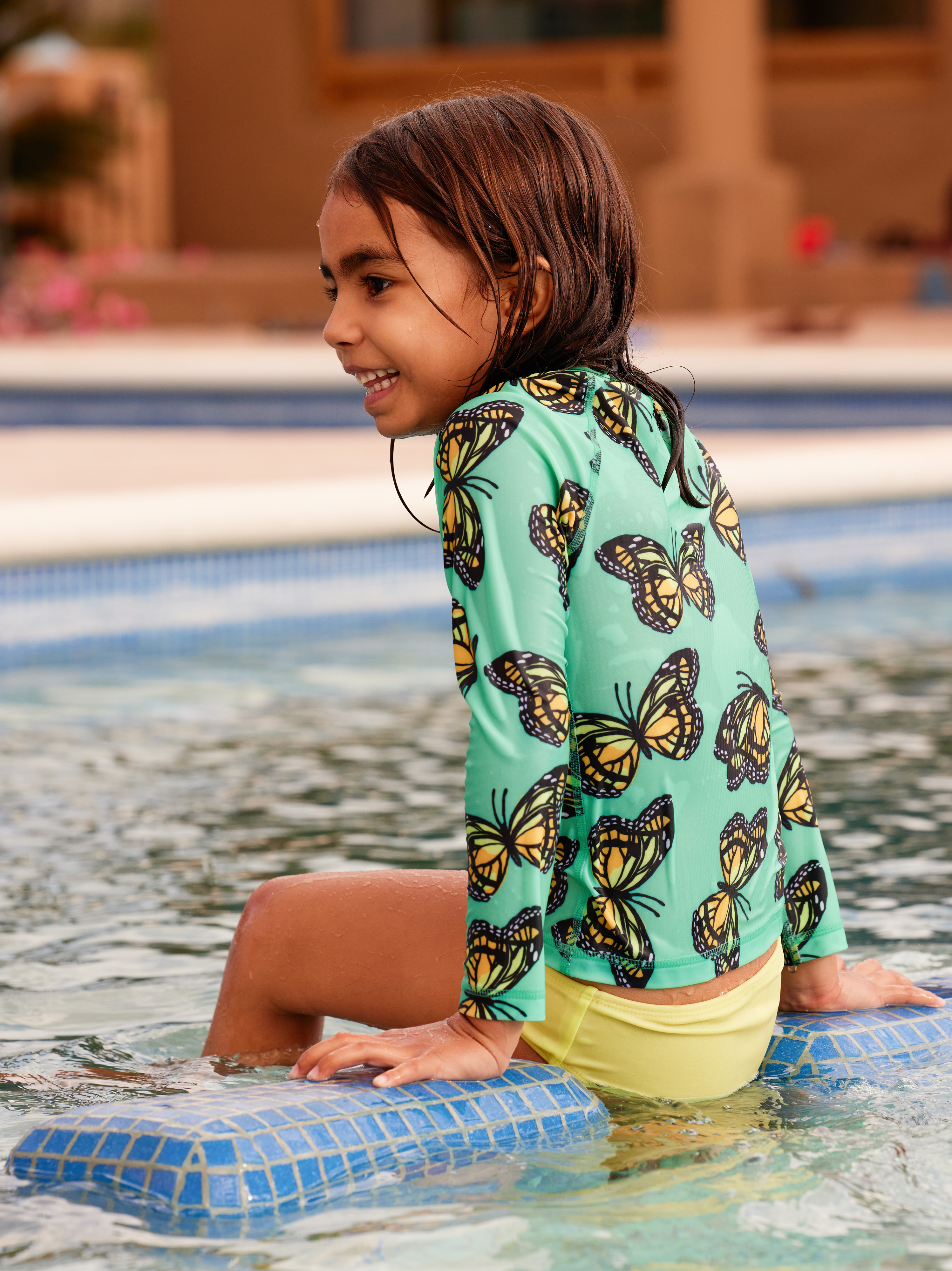 Long Sleeve Rash Guard Tea Collection