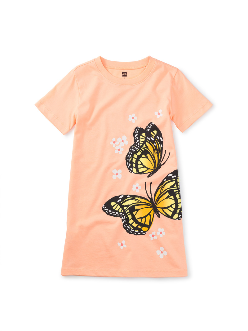 Monarch Butterfly T-Shirt Dres