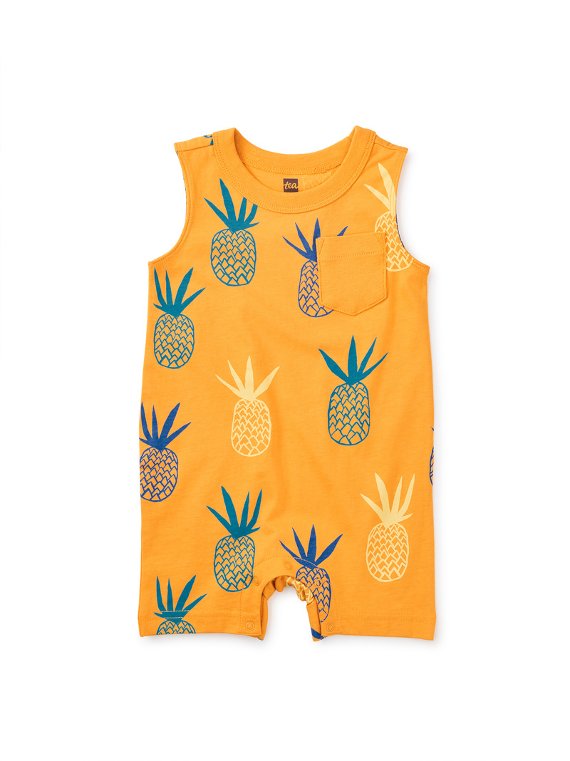 Pocket Tank Baby Romper