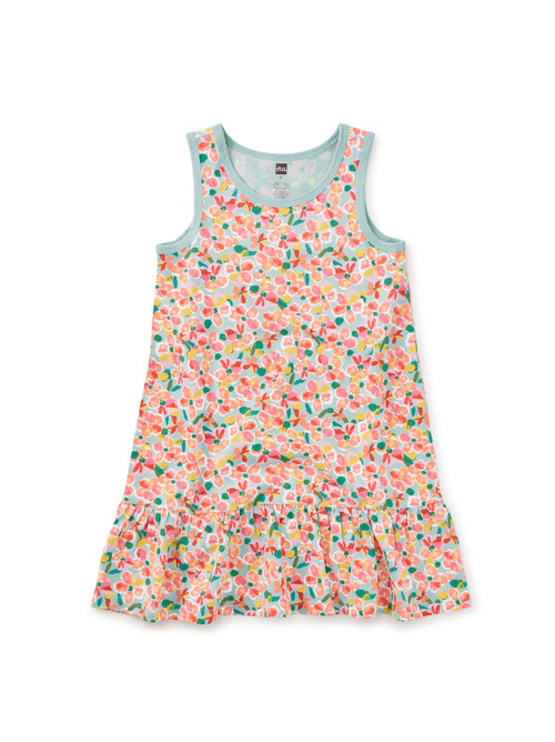 Ruffle Hem Tank Dress