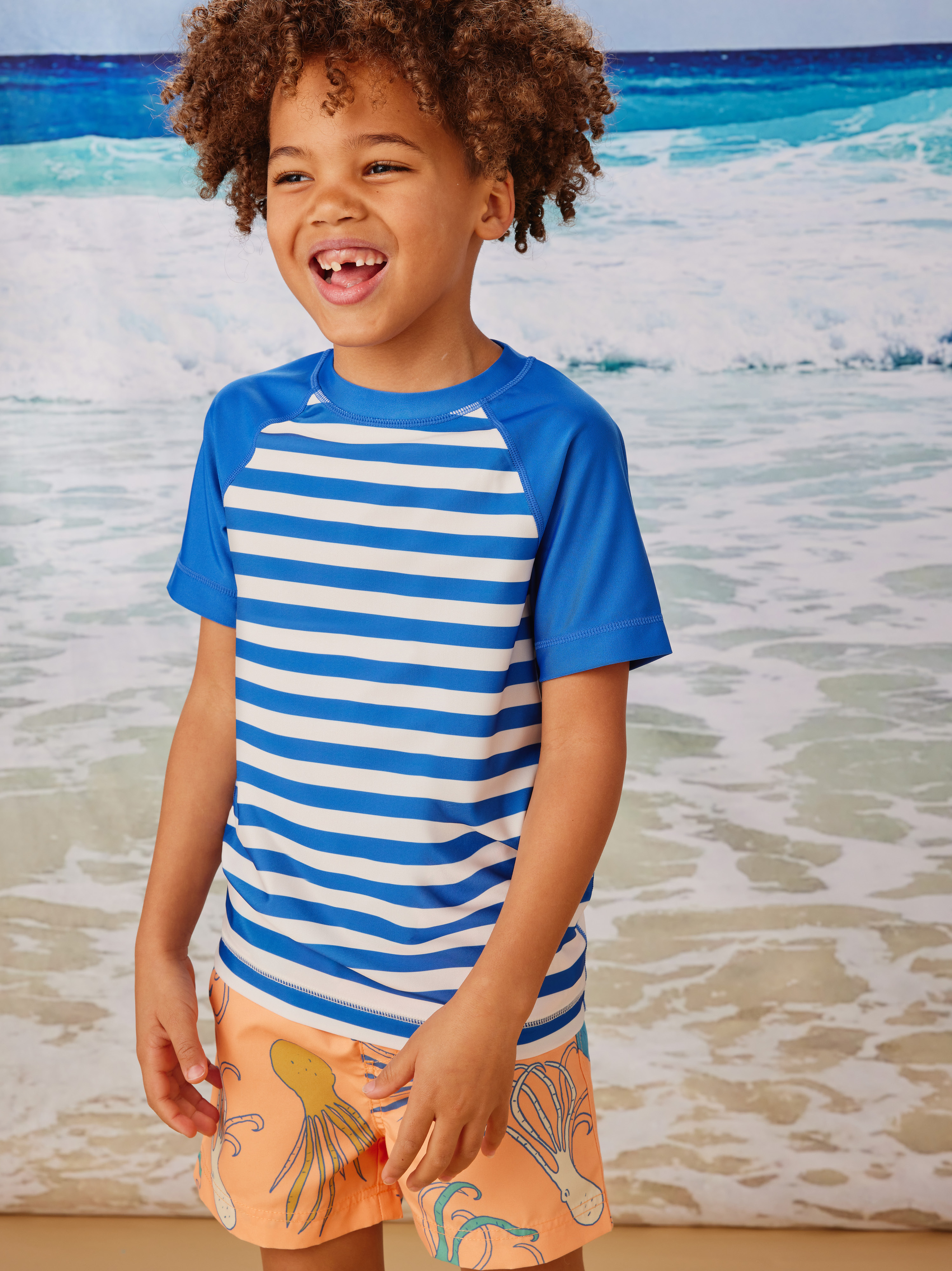 Shortie Swim Trunks Tea Collection