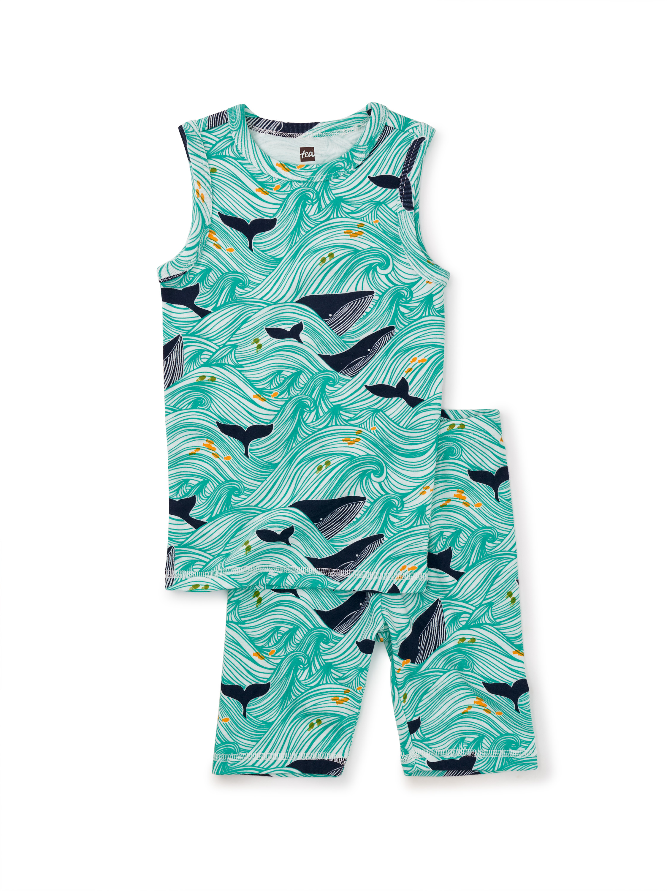 Summer Nights Tank Pajama Set Tea Collection