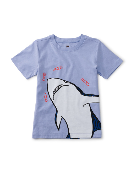 Shark graphic hot sale tee