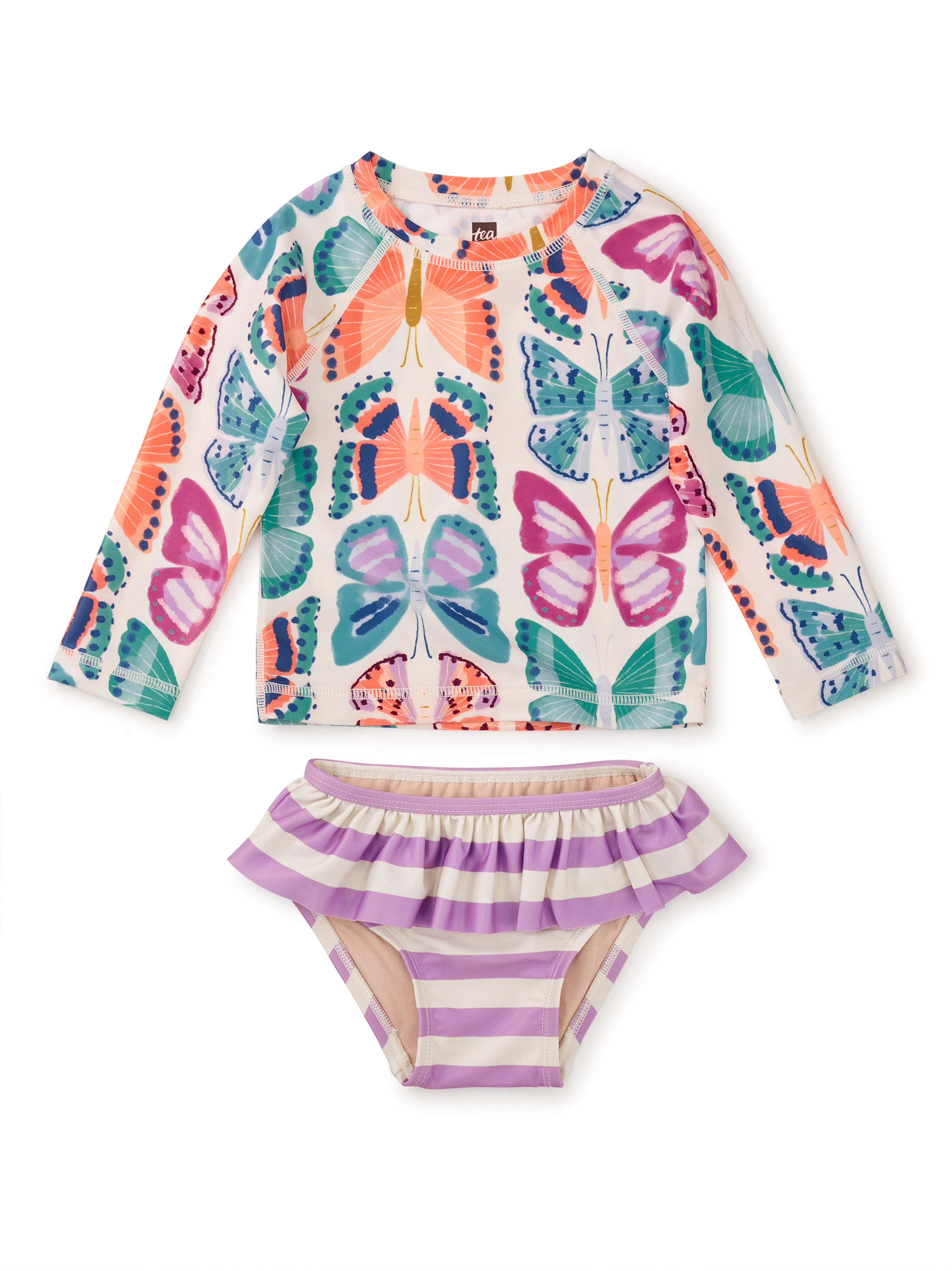 Rash Guard Baby Swim Set Tea Collection
