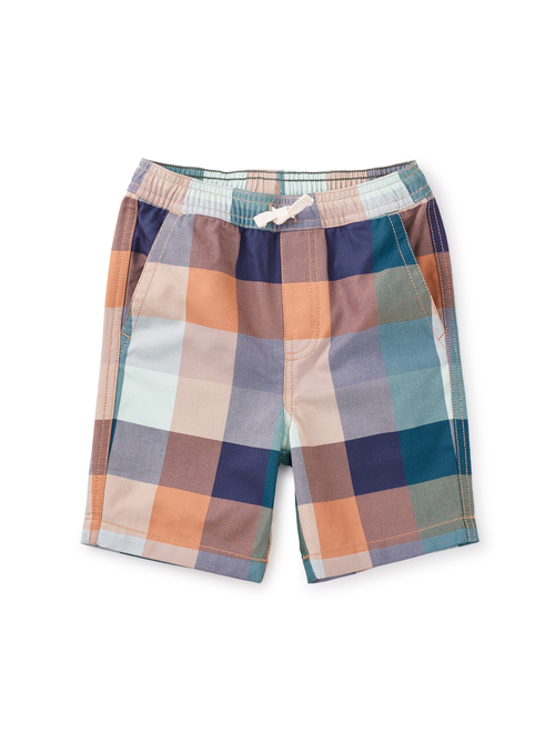 Plaid Discovery Shorts