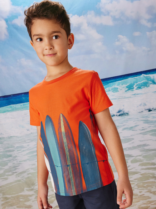 Boys' Orange T-Shirts & Graphic Tees