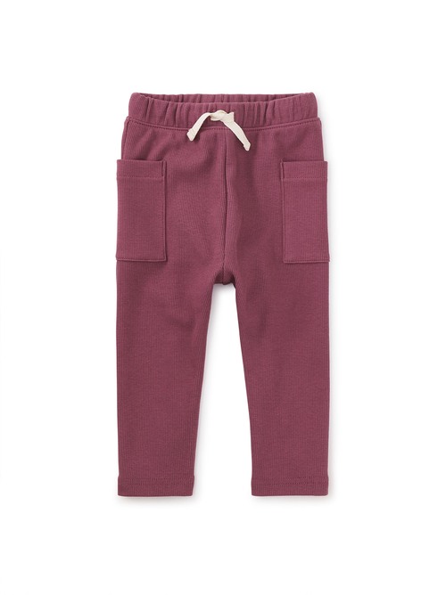 Side Pocket Rib Baby Pants