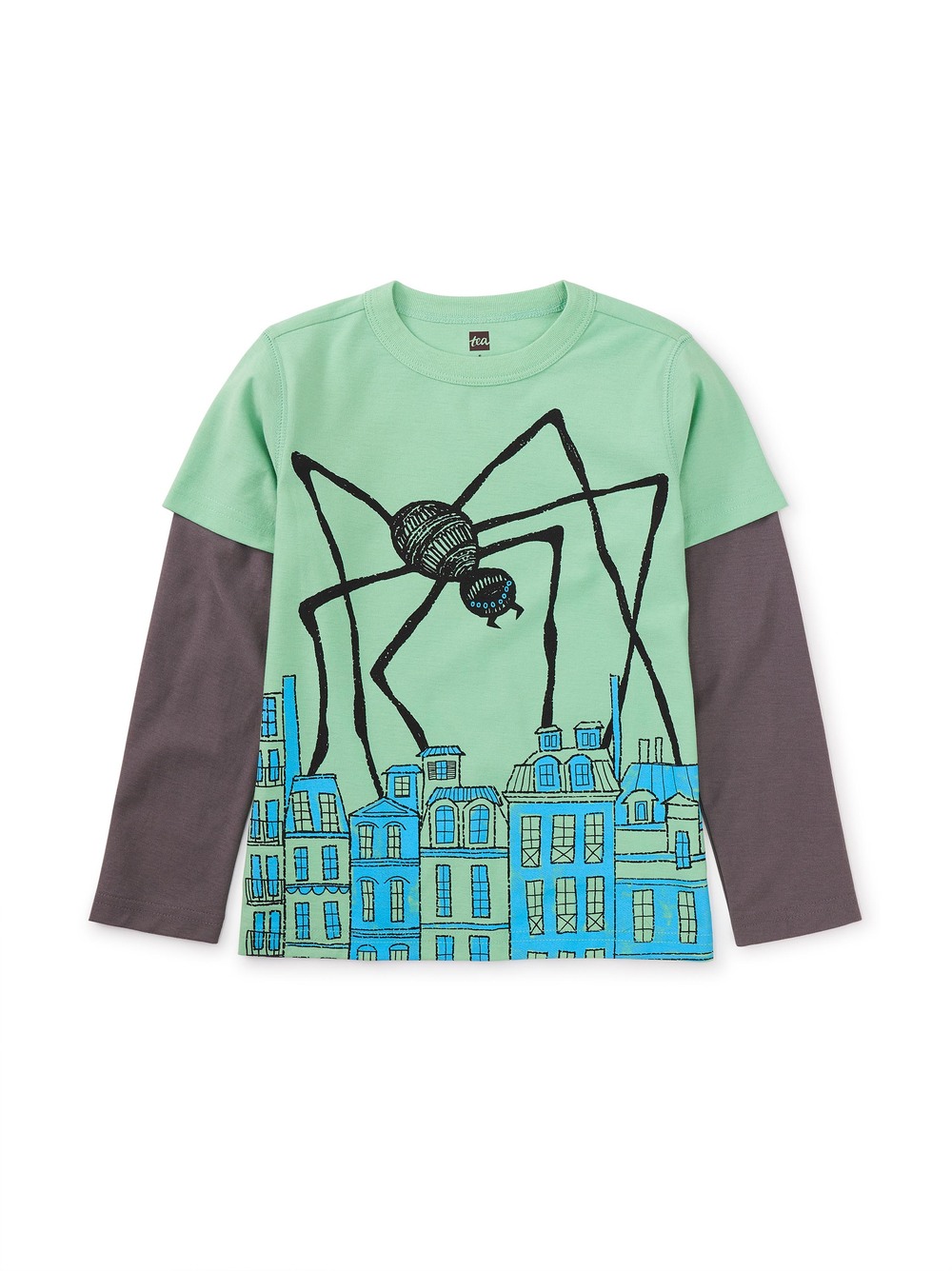 Spider Layer Sleeve Graphic Tee