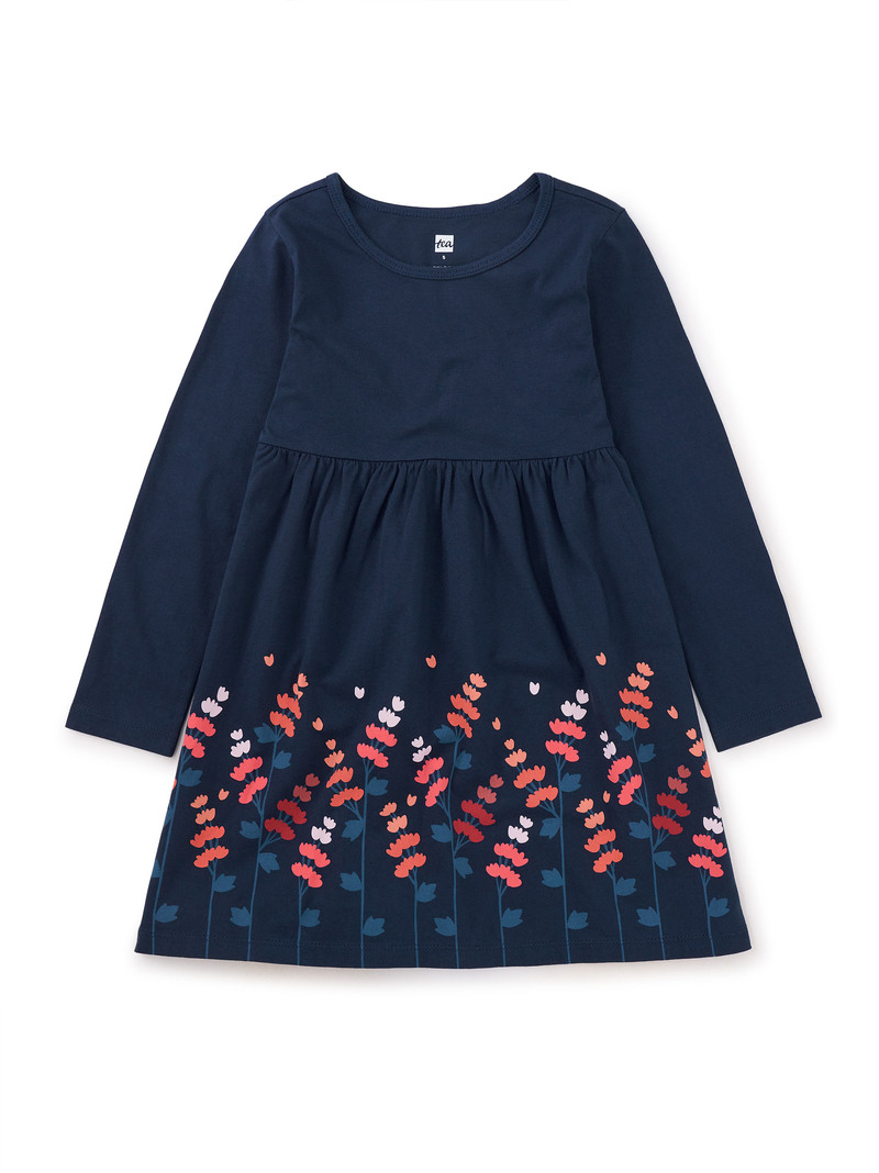 Peruvian Floral Skirted Dress