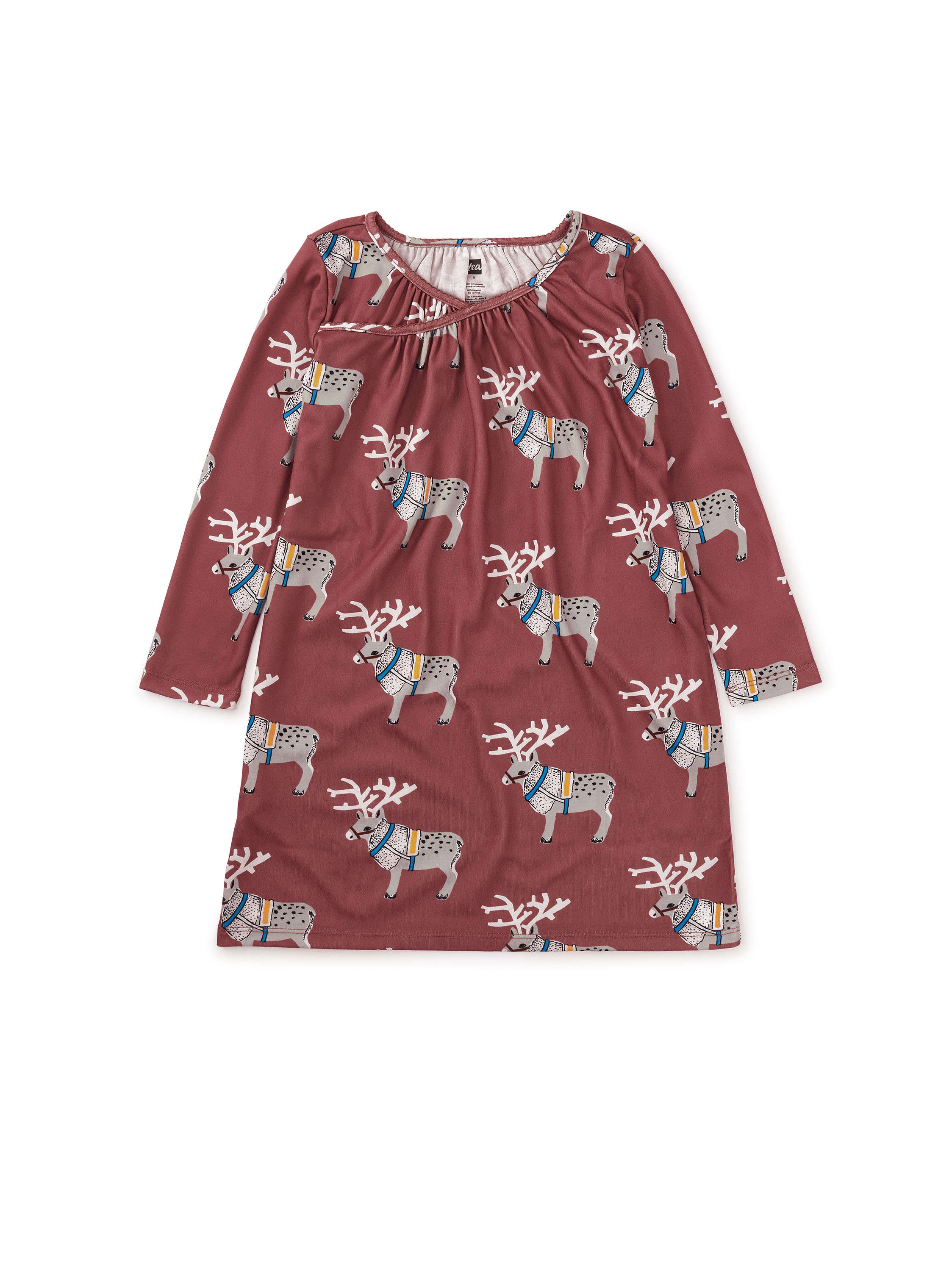 Dream On Long Sleeve Nightgown Tea Collection