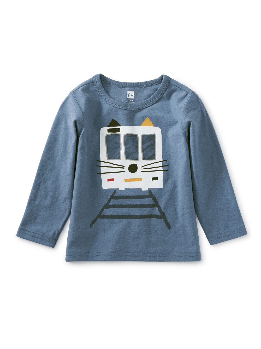 Cat Train Baby Graphic Tee