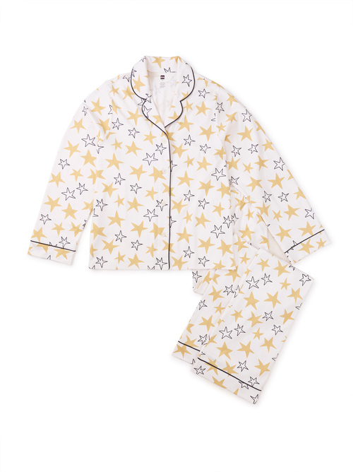 Adult Pima Cotton Long Sleeve Pajama Set