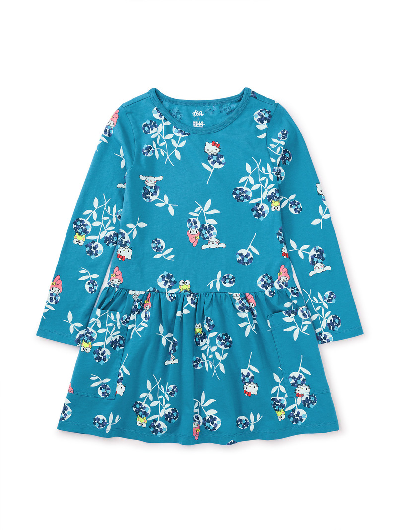 Hello Kitty® and Friends Long Sleeve Pocket Dress | Tea Collection