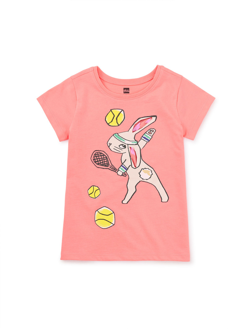 Tennis Bunny Graphic Tee