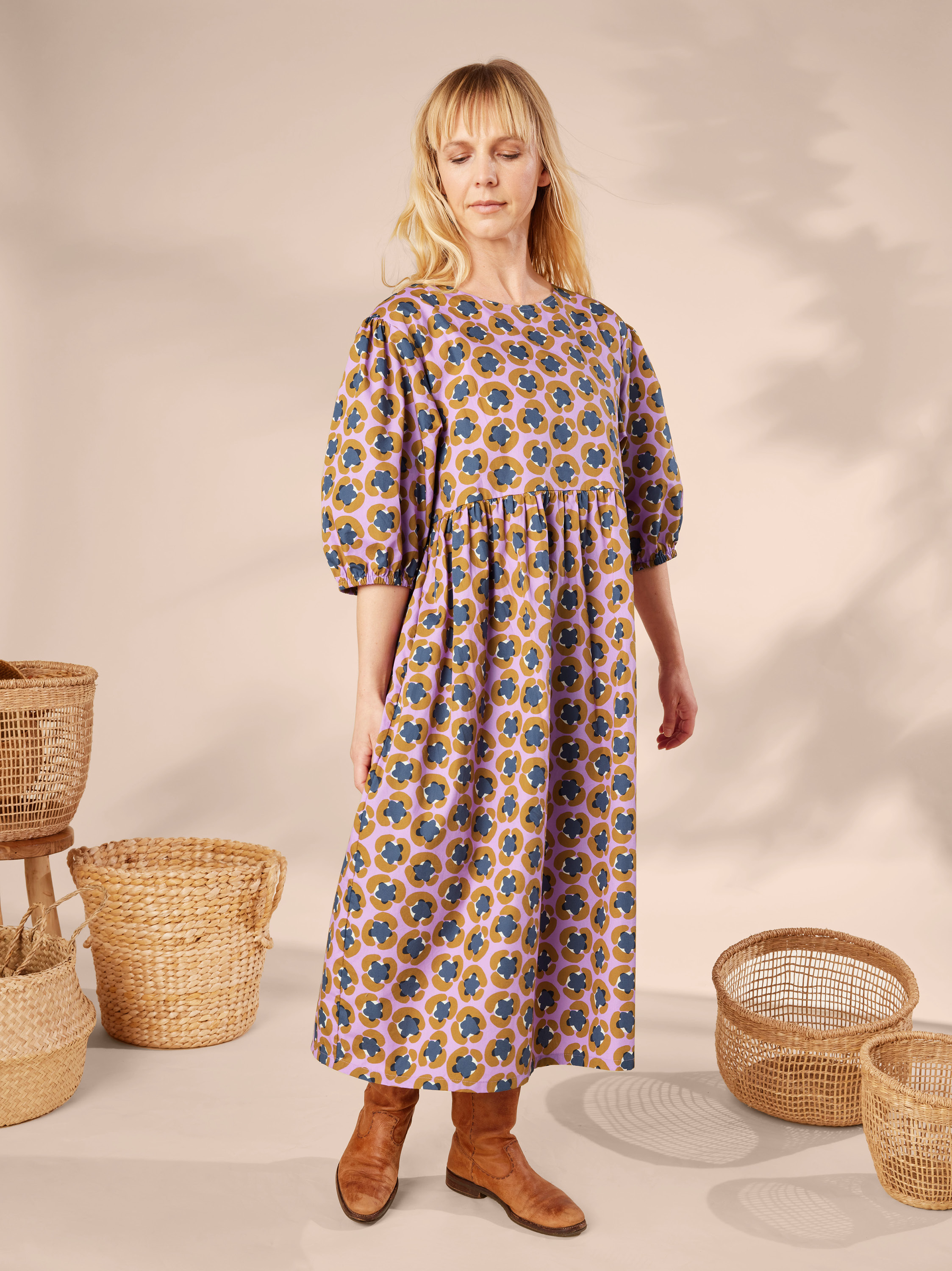 Adult Puff Sleeve Dress | Tea Collection