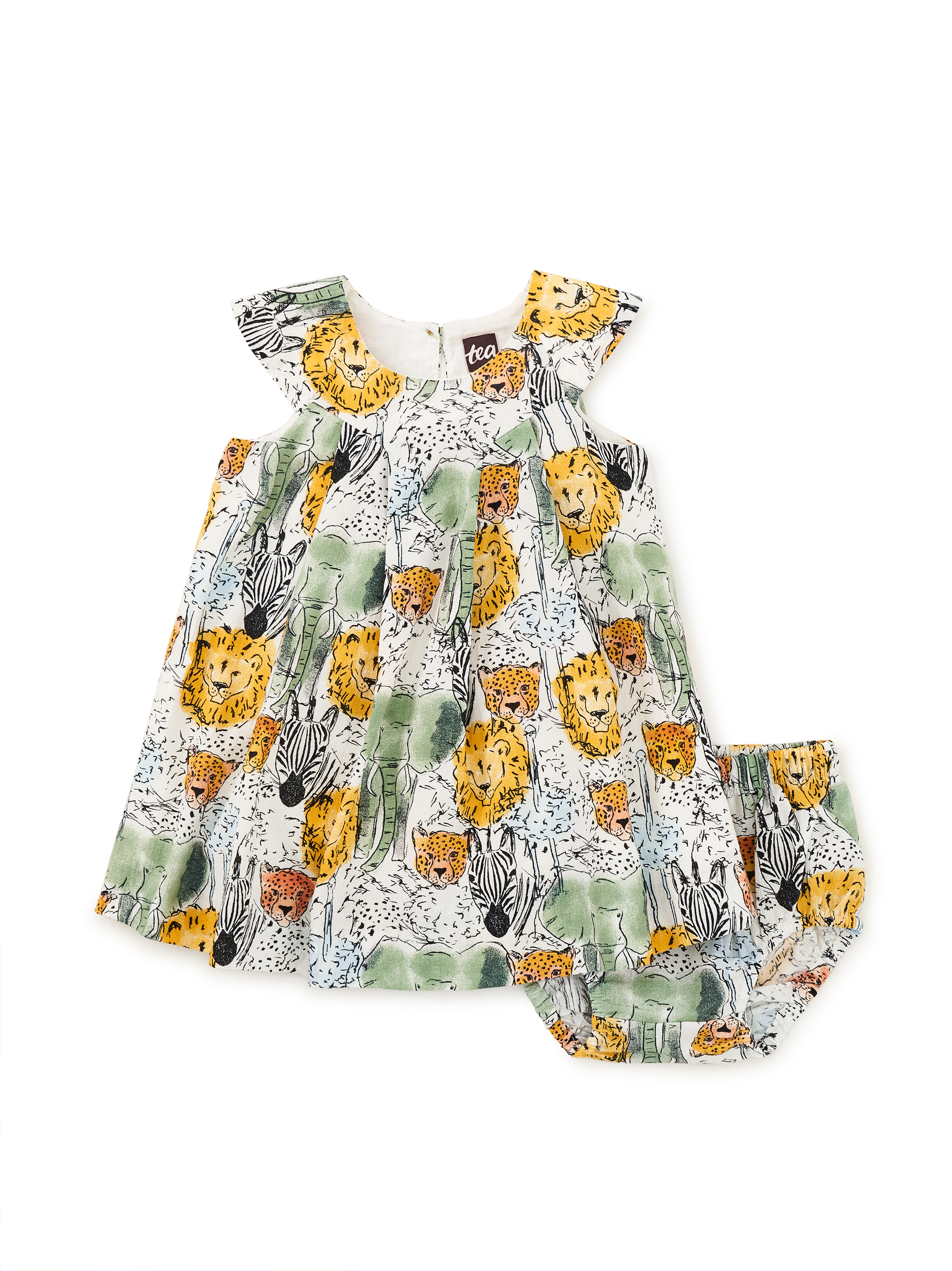 BABINE - A Line Dress - Multi main image 1